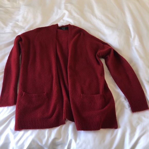 Forever 21 Open-Front Ribbed Cardigan - Picture 3 of 4